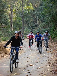 Biking